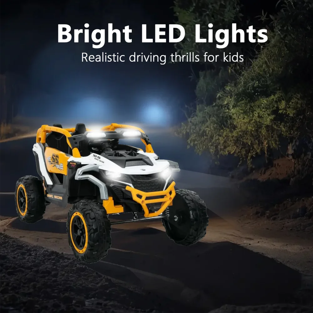 12V 2-Seater Kids Ride-On UTV Truck with Parent Remote | (4-12 Years Age)