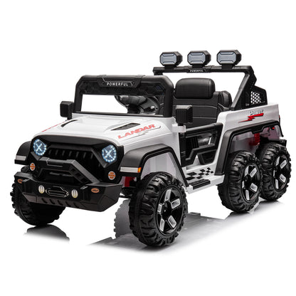 24V 6-Wheel 4WD Kids Ride-On Car with Remote | Kids Rider(Age : 3-14 Years)
