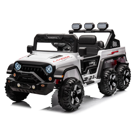 24V 6-Wheel 4WD Kids Ride-On Car with Remote | Kids Rider(Age : 3-14 Years)