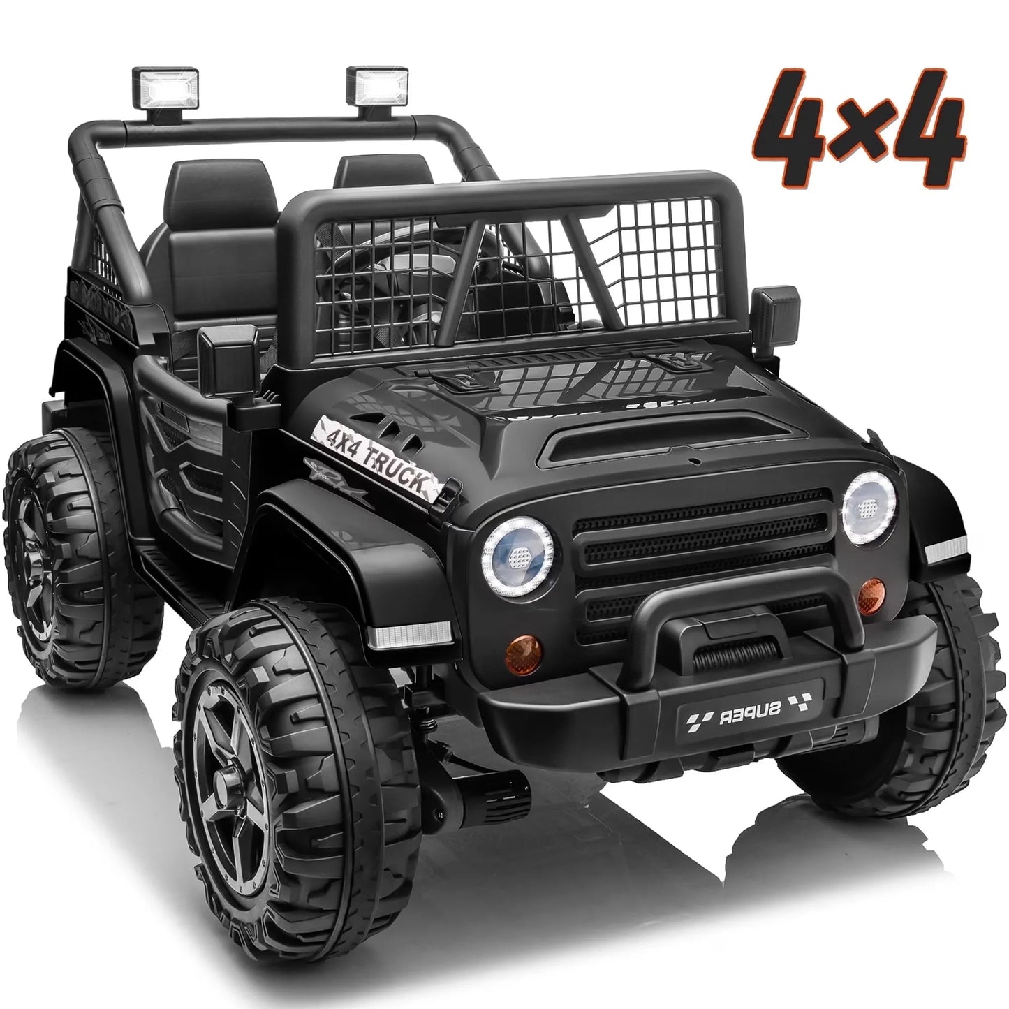 24V 800W 2-Seater Ride-On Truck | 4WD/2WD | Kids Rider