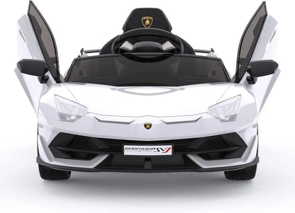 12V Lamborghini Aventador | Licensed Kids Ride on Car with Parent Control (Recommended Age - 3 to 8Years)