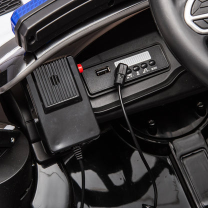 🚔 Dodge Charger 12V Kids Ride-On Police Car w/ Remote & Lights