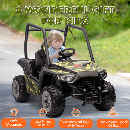 12V Kids Electric UTV Car with Remote & Suspension | Kids Rider(Age - 3 to 8 Years)