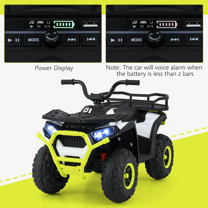4x4 24V Ride-On ATV Quad With Spring Suspension | Best Off Road Ride for Kids