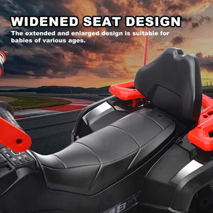 24V Kids Ride-On ATV w/ Bluetooth, Lights & Music | Rugged Off-Road Drive