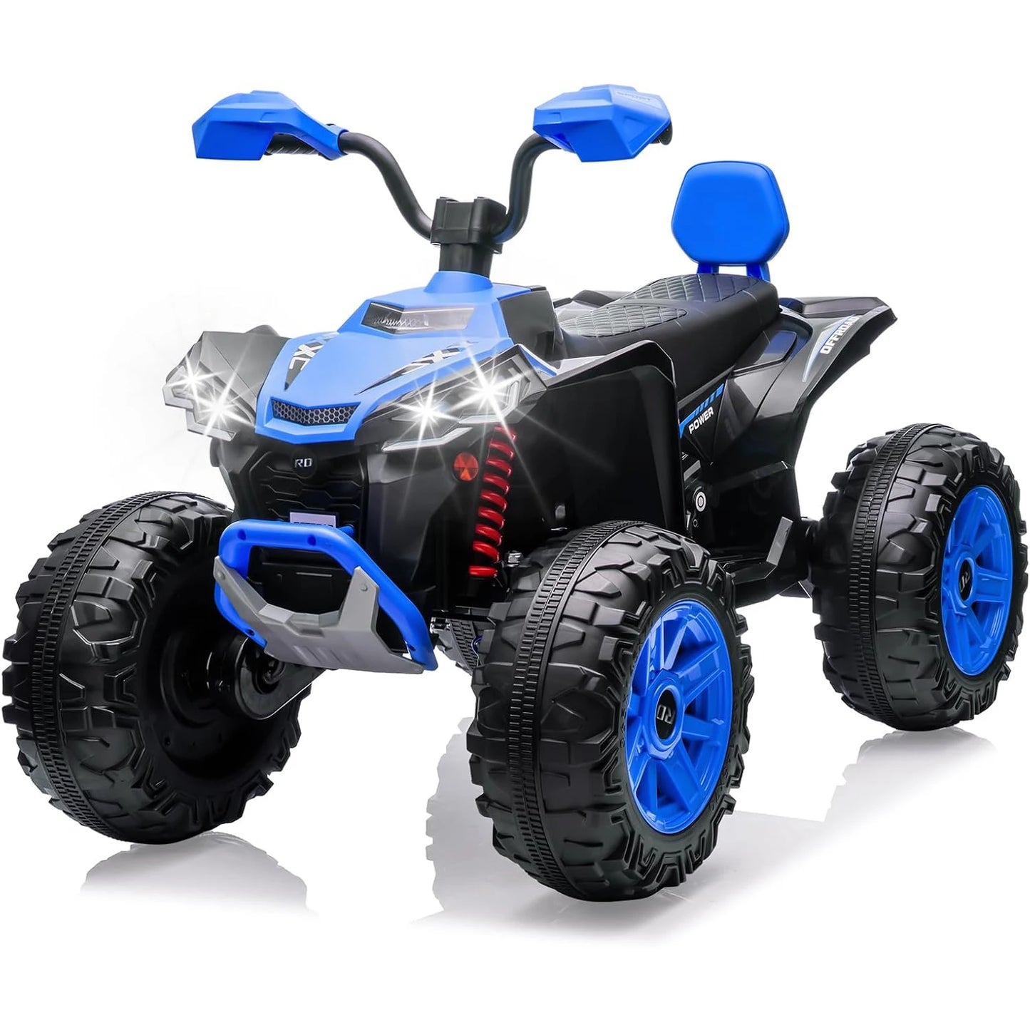 24V Kids Electric ATV 4-Wheeler (2-Seater) Ride-On with Dual 550w Motor | Off-Road Drive for 3-12Yrs Kid