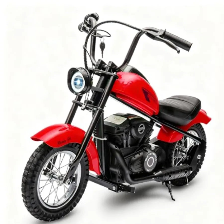 24V Kids Electric Dirt Bike for Ages 5+ | 15 MPH Ride-On Motorcycle | Kids Rider