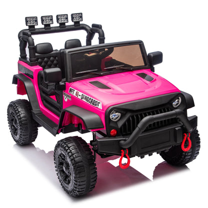 Heavy Truck Ride-On | 24V 400W Kids Ride-On Electric Car for Ages 3–8 | Parent Remote | Kids Rider