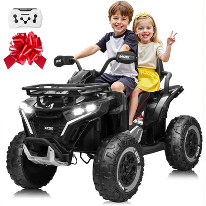 24V XL 2-Seater Kids ATV | 800W Motors & 19" EVA Tires | Quad Bike for kids | Kids Rider