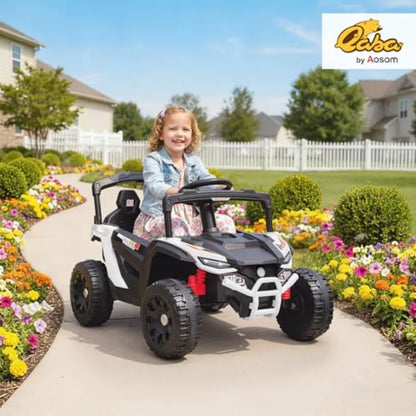 12V Kids Ride-On UTV Truck w/ Remote Control & LED Lights (Age: 4 to 10Yrs)