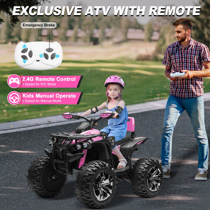 24V 4WD Kids ATV | 800W Motor & Remote | Kids Rider