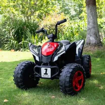 24V Kids Ride-On ATV Quad w/ Suspension | Electric 4 Wheeler Off-Road ATV