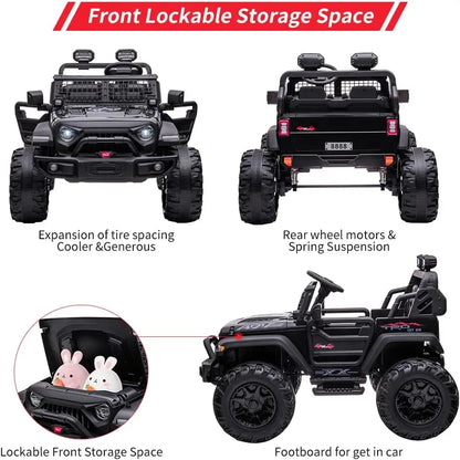 Kids Ride-On Heavy Truck | 24V 2 Seater With Large Seat & Max Speed: <25km/h