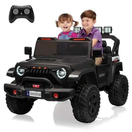 24V Kids Ride-On Truck | 2 Seater, Remote Control & 3 Speeds | Kids Rider