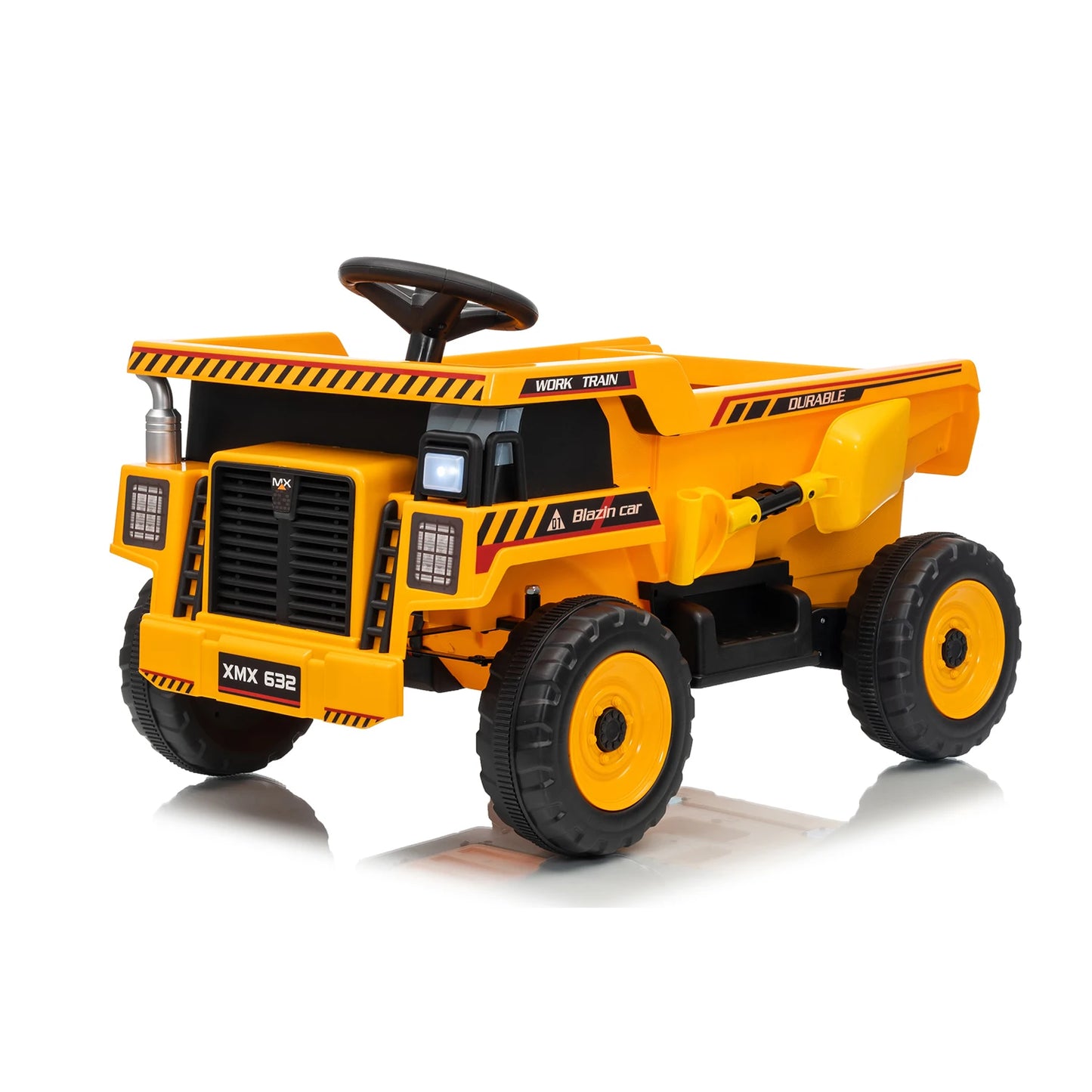 12V Kids Ride-On Dump Truck w/ Remote & Electric Bed | Kids Rider