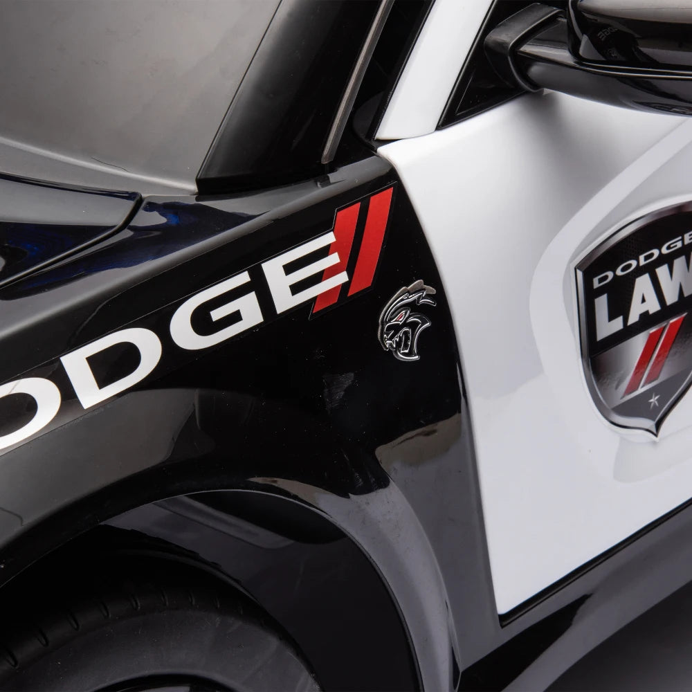 🚔 Dodge Charger 12V Kids Ride-On Police Car w/ Remote & Lights