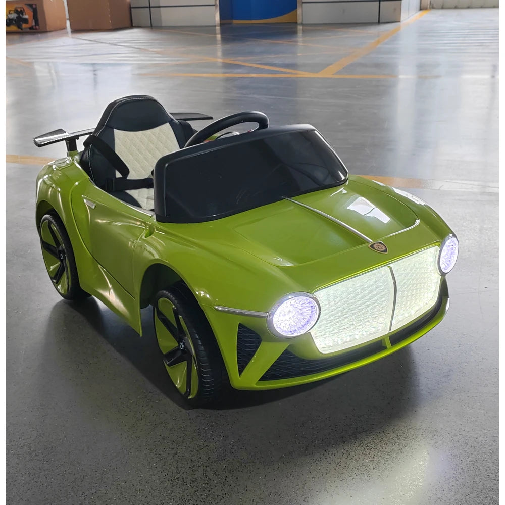 12V Kids Ride-On Car w/ Remote & PU Seat | 1-Seater