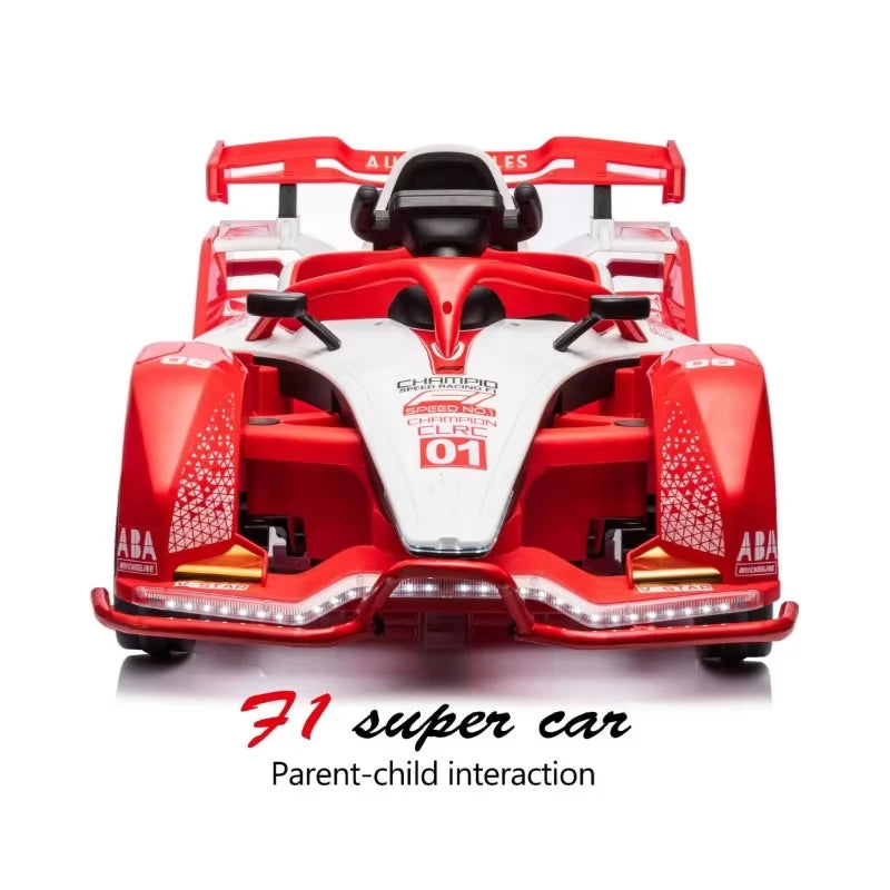 12V 2-Seater F1 Sport Kids Go Kart with Parent Control | Kids Rider (Recommended Age: 3–8 Years)