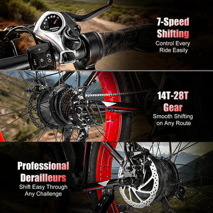 EOEOTWO Heavy-Duty E-Bike | 400 lbs Capacity | 65Nm Torque, 5 Riding Modes | Kids Rider