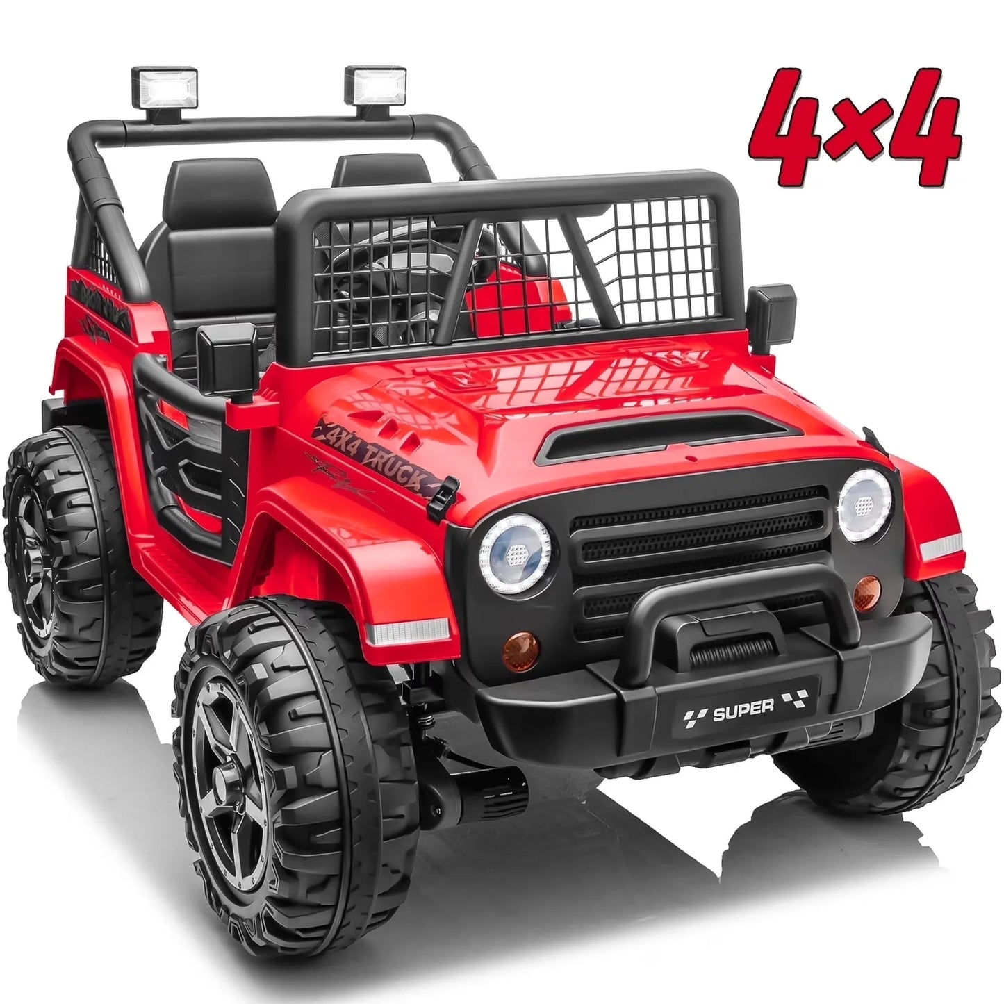 24V 800W 2-Seater Ride-On Truck | 4WD/2WD | Kids Rider