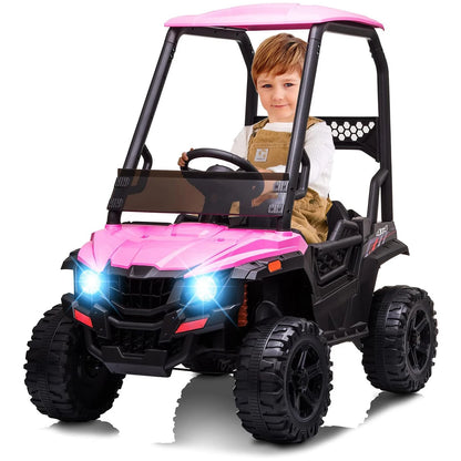 12V Kids Dump Truck Ride-On with Sun Shade & Remote | Kids Rider