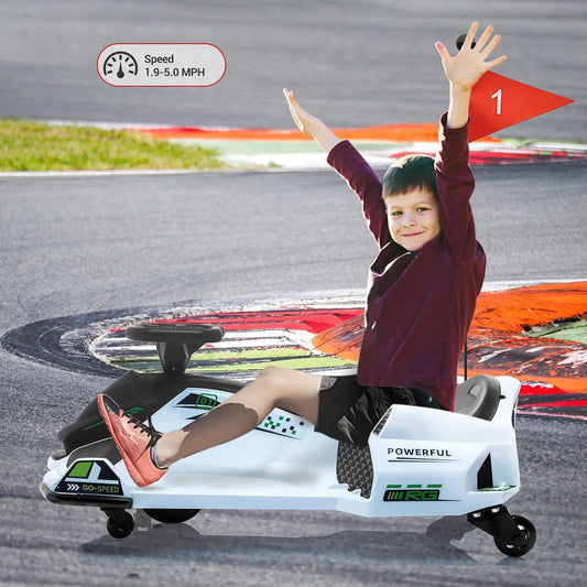 12V Kids Drifting Electric Go Kart with 45W Powerful Motor | Perfect Gift for Kids
