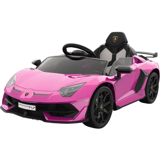12V Lamborghini Aventador | Licensed Kids Ride on Car with Parent Control (Recommended Age - 3 to 8Years)