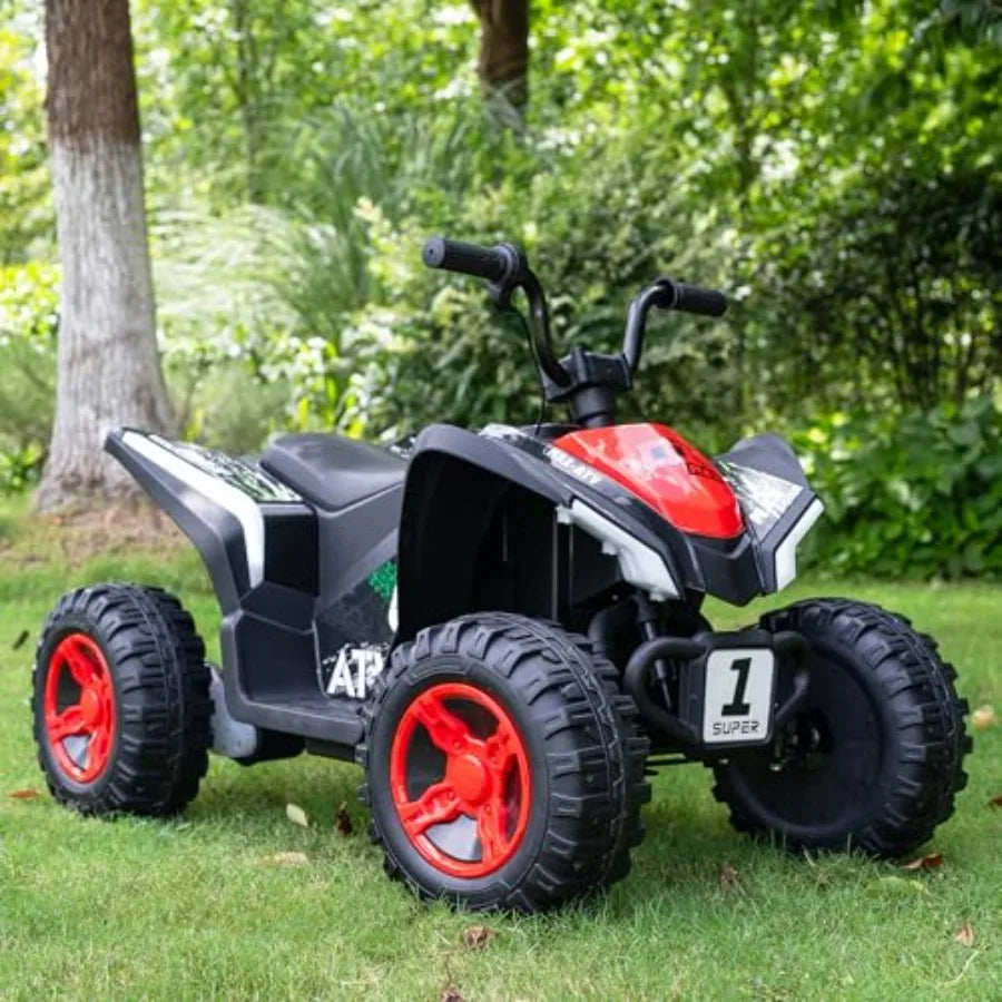 24V Kids Ride-On ATV Quad w/ Suspension | Electric 4 Wheeler Off-Road ATV