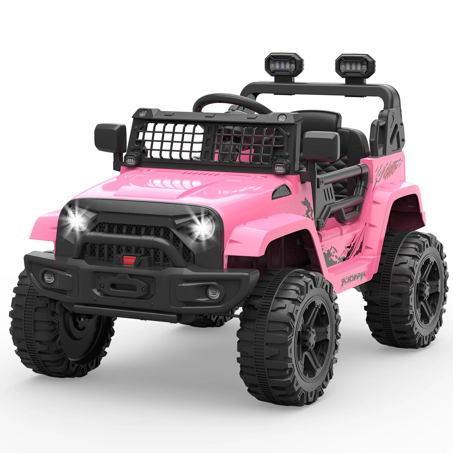 KidsRider Elite 12V Kids Ride-On Jeep/Truck w/ Remote | 1-Seater