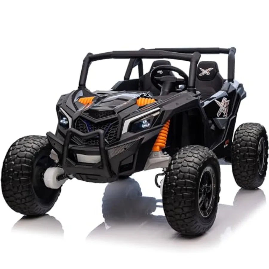 24V XXXL Ride-On Electric UTV Car for big Kids with Dual Seat & Remote Control | 2WD/4WD 200LBS Capacity & 4x100W Powerful Motor
