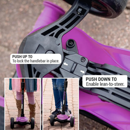 New-Bounce Scooters for Toddlers - 3 Wheel Scooter for Kids with Adjustable Handlebar | Perfect for Children and Toddler(for Ages: 3-10)