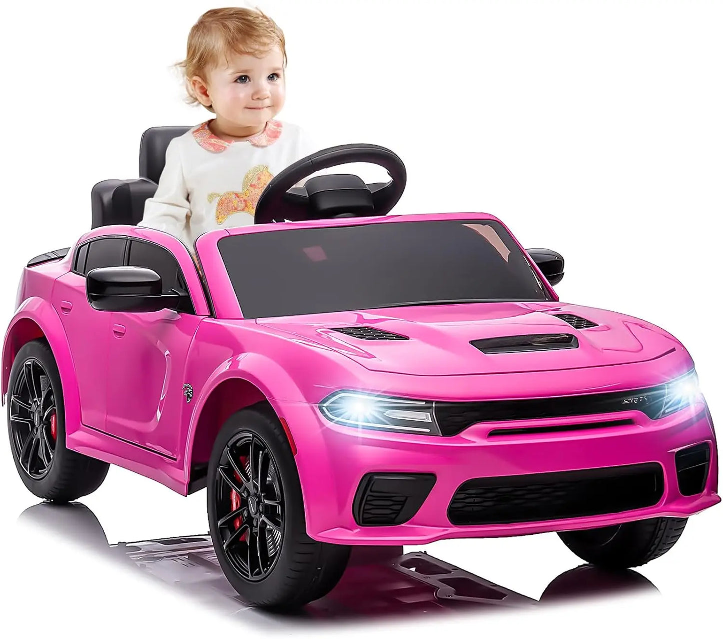 Dodge Charger SRT Hellcat 12V Kids Ride-On Car | 1-Seater