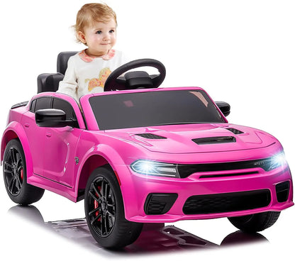 Dodge Charger SRT Hellcat 12V Kids Ride-On Car | 1-Seater
