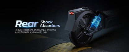 E8-10 Foldable Electric Scooter for Adults | 20 MPH & 40-Mile Range |1000W Peak | Kids Rider