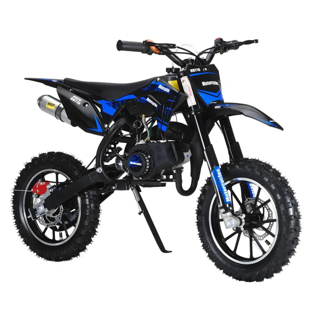 49cc Mini Kids Dirt Bike 2-Stroke Gas Motorcycle W/ Off-Rode Tire Up To 25 MPH