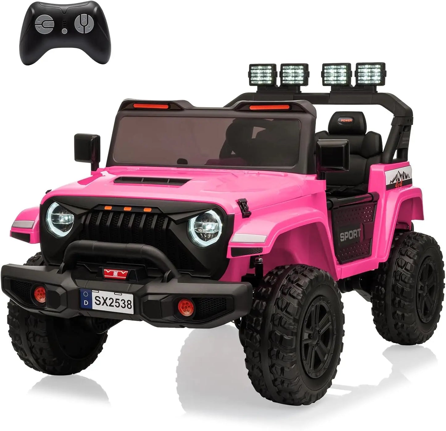 24V Kids Ride-On Truck | 4×200W Motors, 2 Seater & Remote | Kids Rider