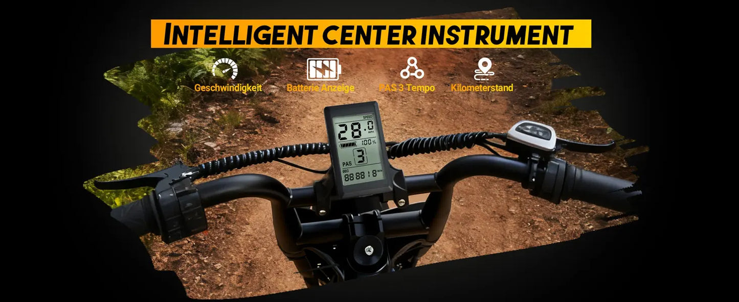 ESKUTE V100 Electric Dirt Bike | 1500W Peak | 48V 13Ah | 28 MPH| 60-Mile Range | Kids Rider