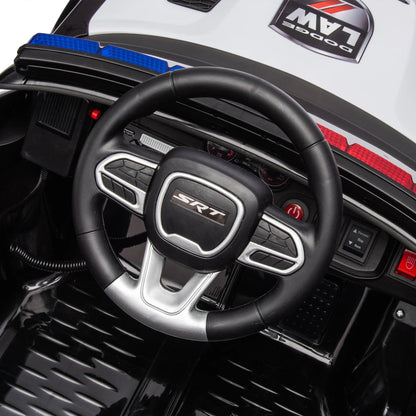 🚔 Dodge Charger 12V Kids Ride-On Police Car w/ Remote & Lights