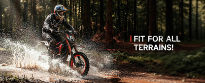 QRONGE X1 Spark 60V - 4500W Electric Dirt Bike for Teens & Adults | 50MPH w/Fat Tire Electric Motorcycle