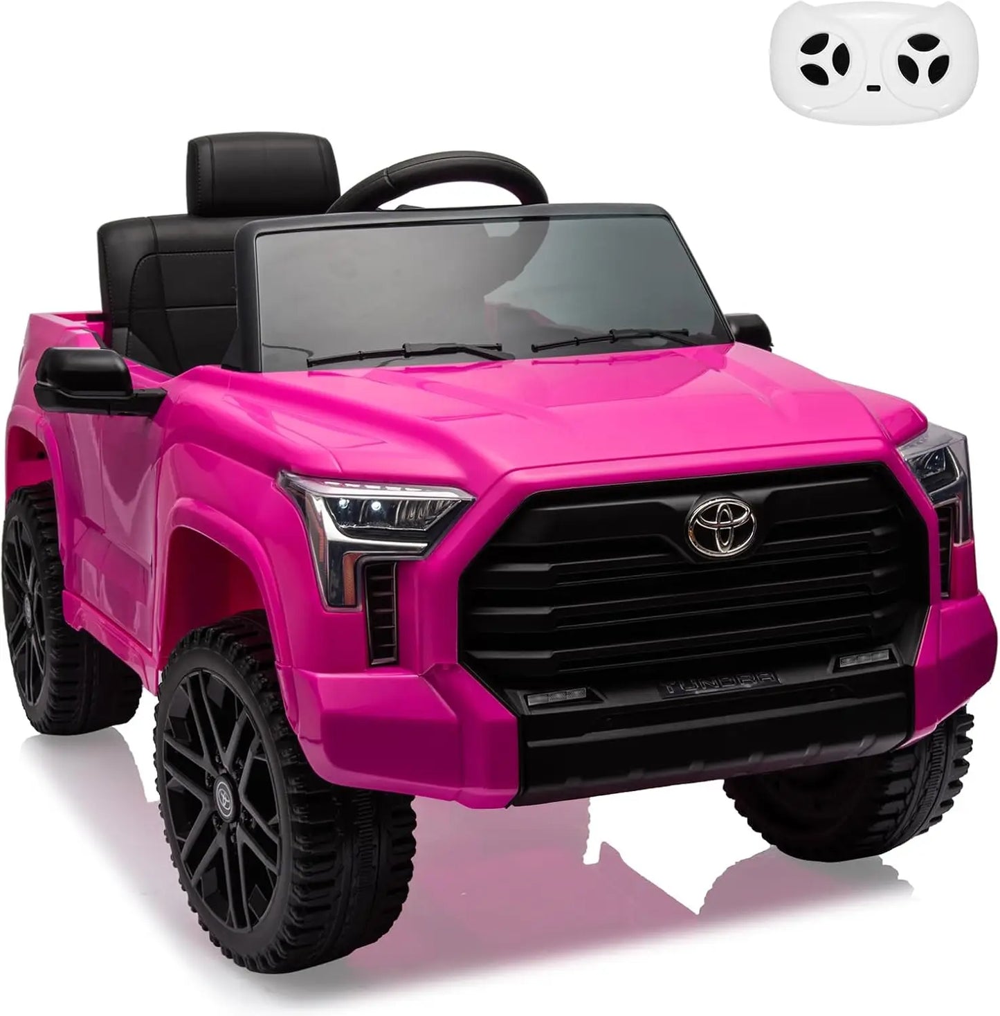 12V Licensed Official Toyota Jeep Car for Kids | Off-Road Kids Pickup Truck with Remote Control LED Headlights