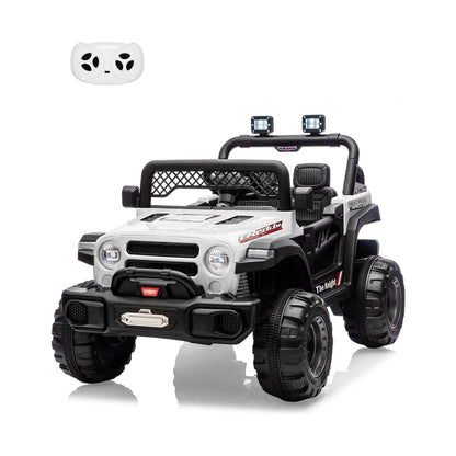 12V Kids Ride-On Jeep | 2 Seater, Parent Remote & LED Lights | Kids Rider