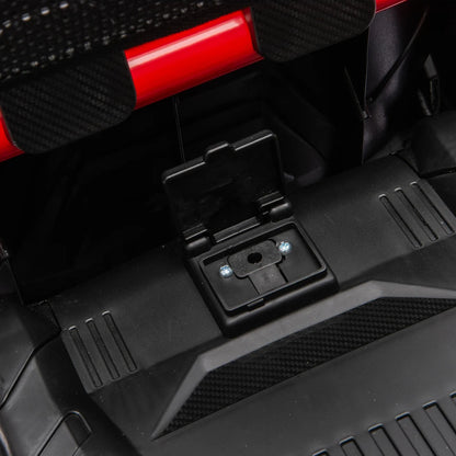 24V 400W Electric Ride On Crazy Go Kart W/Protective Roll Cage & EVA Tires(5 to 12 Years Kid)