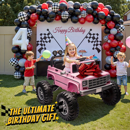 JOYRACER 24V - 4×200W Kids Ride-On Truck w/ Remote & Big Wheels | 2-Seater