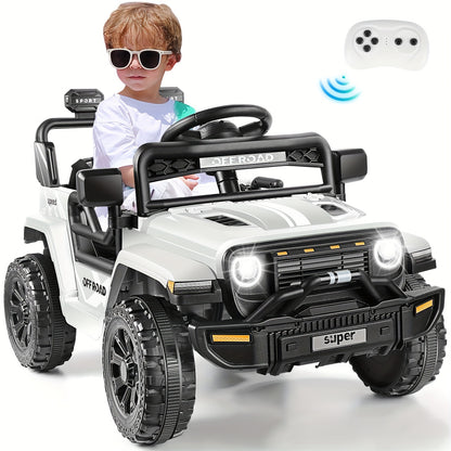 Lil Drivers 12V Kids Electric Truck w/ Remote & MP3 | Dual Drive