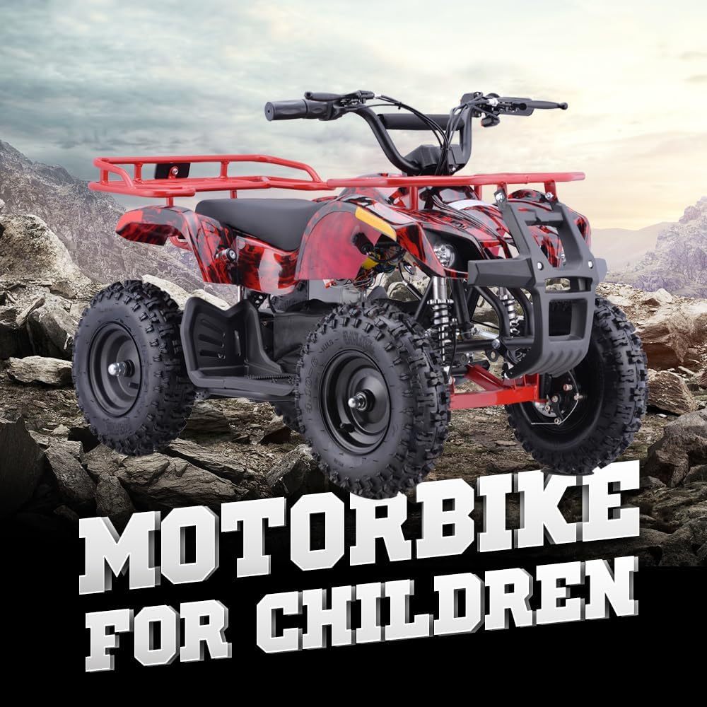 36V Electric ATV Dirt Quad for Kids | 4-Wheel Drive