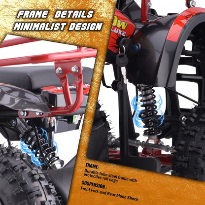 36V Electric ATV Dirt Quad for Kids | 4-Wheel Drive