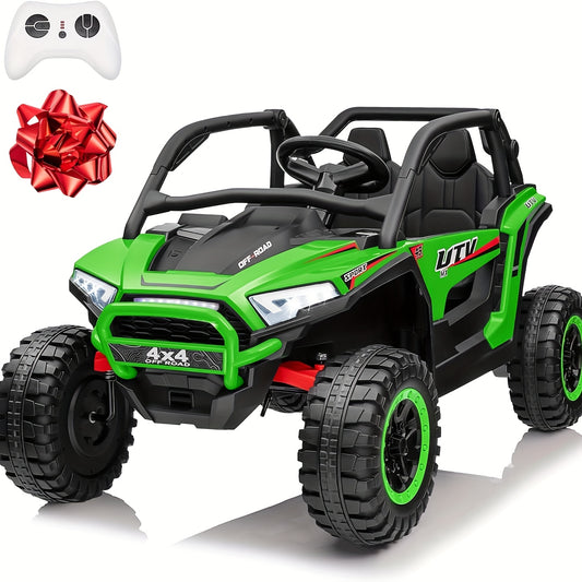 JOYRACER 24V 4WD UTV Ride-On Car w/ Remote & MP3 | 2-Seater