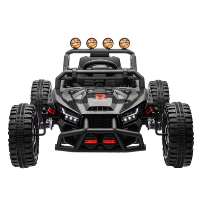 24V Electric UTV Ride-On Buggy for Big Kids( 5+ Years) - All-Terrain Kids UTV