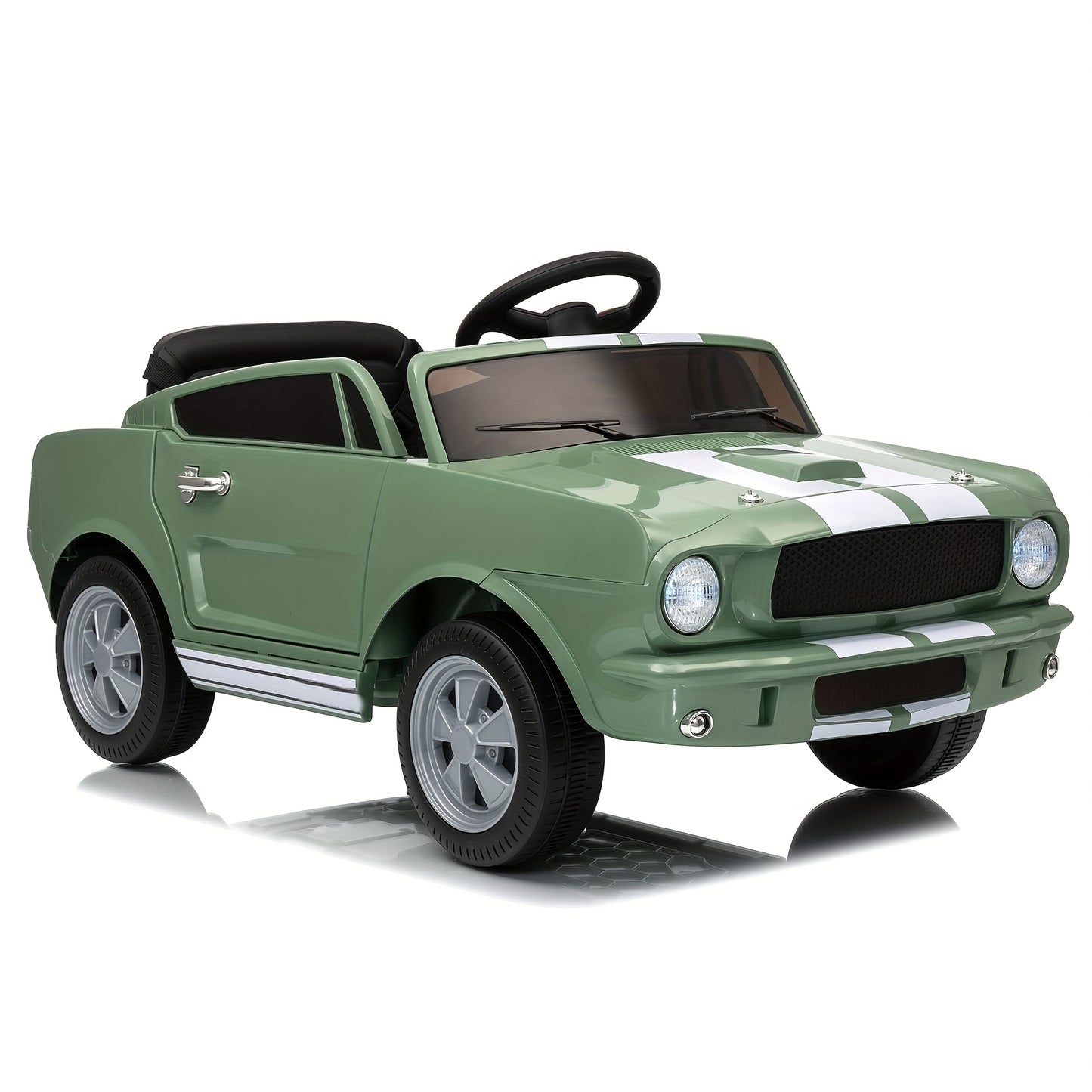 Lil Drivers 12V Toddler Ride-On Car w/ Remote, Lights & Safety Belt | 1-Seater