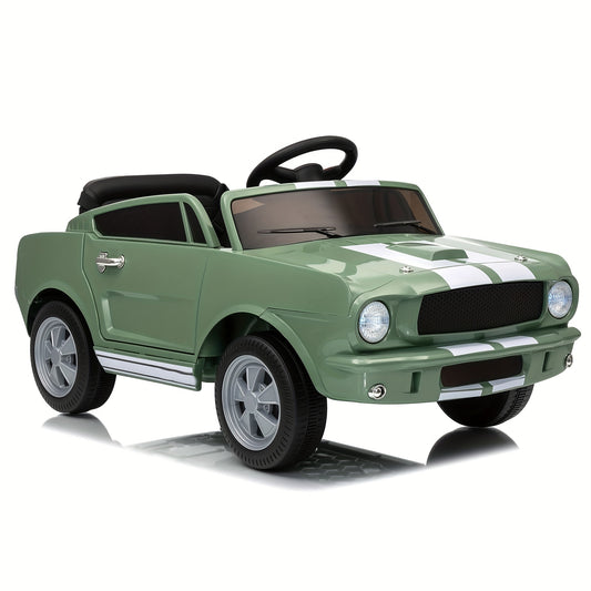Lil Drivers 12V Toddler Ride-On Car w/ Remote, Lights & Safety Belt | 1-Seater